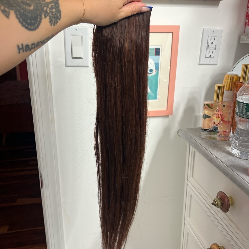 Natural Brown Hair Extension